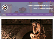 Tablet Screenshot of cristodelbuenamor.org